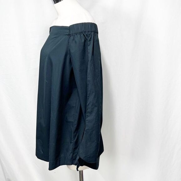 Free People Show Me Some Shoulder Top Black Small Oversized Off the Shoulder - Picture 5 of 12